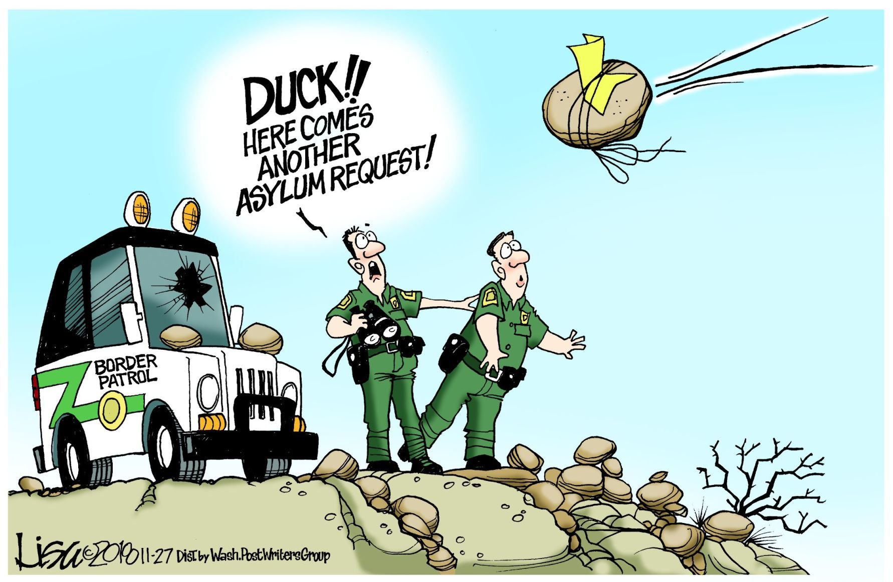 Lisa Benson cartoon